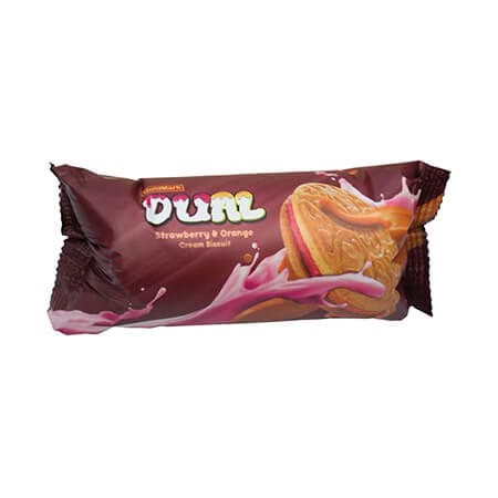 Goldmark Dual Strawberry Orange  Cream Biscuits