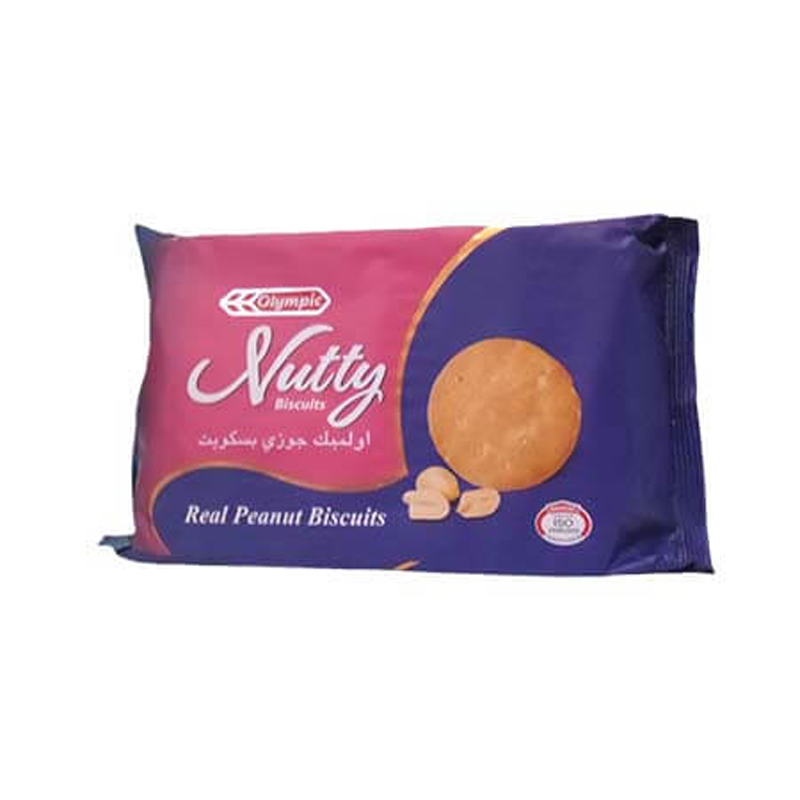 Olympic Nutty Real Peanut Biscuits