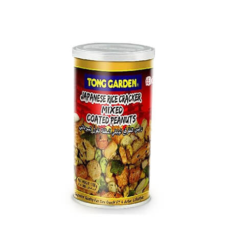 Tong Garden Japanese Rice Cracker Mixed Coated Peanuts