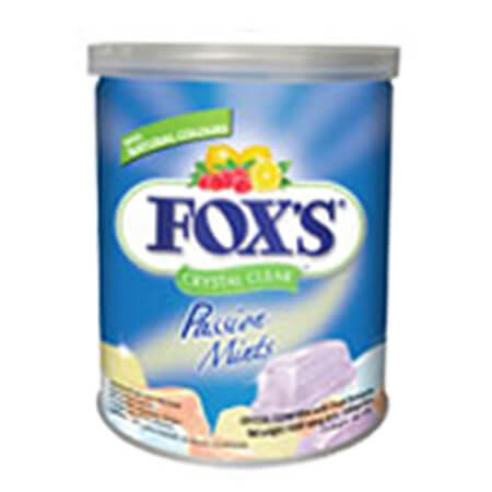 Fox Passion Mints Candy Tin