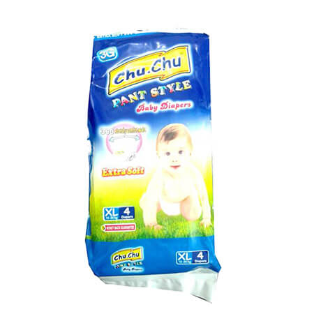 Chu Chu Baby Diaper (Pant System)  XL (13-20-kg)