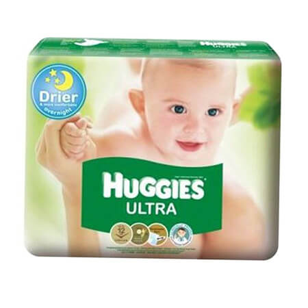 Huggies Baby Diaper Ultra (Belt System) S (3-7 kg)