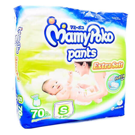 Mamypoko Pants Diaper (Pant System ) S ( 4-8 kg)