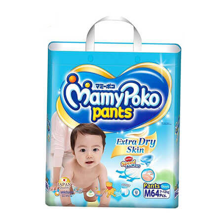 Mamypoko Pants Diaper ( Pant System) Boys M (7-12 kg)