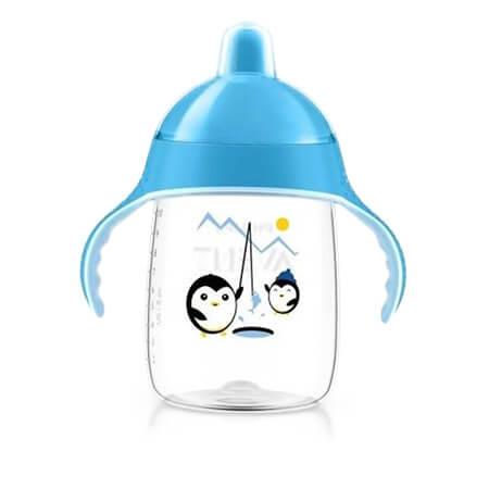 Philips Avent Penguin Sipper Spout Cup Blue 340 ml (18m+) (SCF75505)