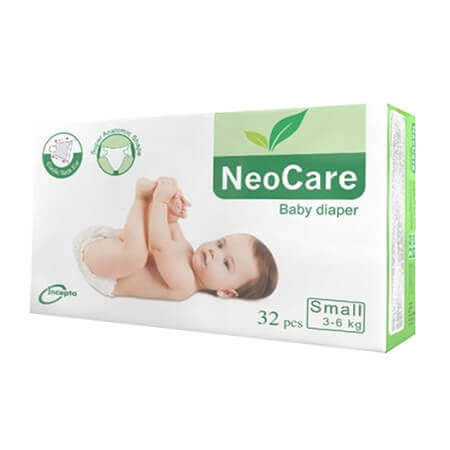 Neocare Baby Diaper (Belt System) S (3-6 kg)