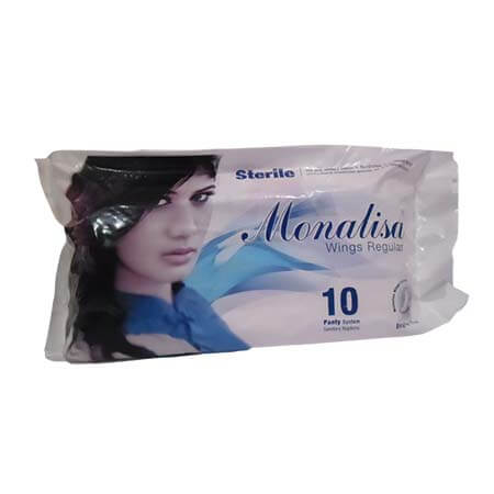 Monalisa Wings Regular Sanitary Napkin Panty System