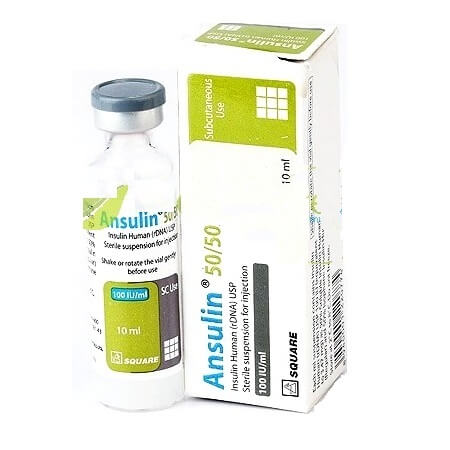 Ansulin 50/50 100IU Inj