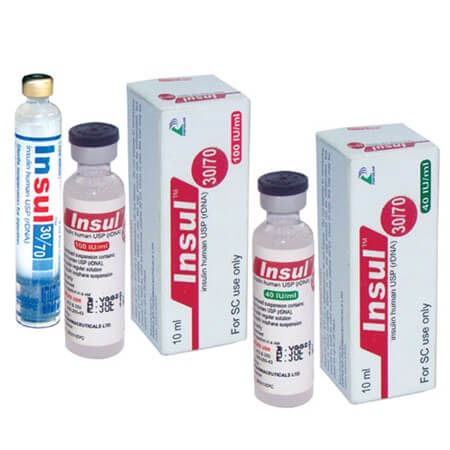 Insul 30/70 vial